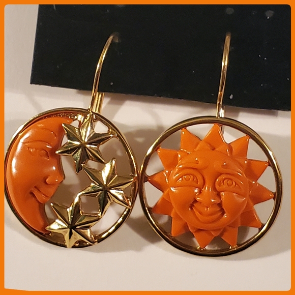 Sun and Moon Earrings by Francesca Visgonti - Picture 5 of 8
